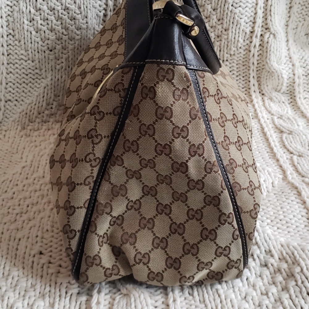 Gucci GG canvas D ring Hobo bag - Picture 3 of 14